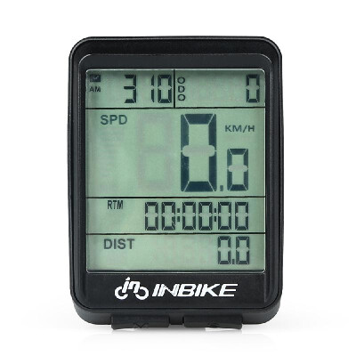 

Waterproof Bicycle Speedometer Wireless Bike Computer Rainproof LCD Display Multifunctional Cycling Odometer Temperature Calorie C