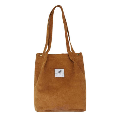 

Women Totes Corduroy Handbag Sling Shopping Bag Casual Girls Shoulder Bags