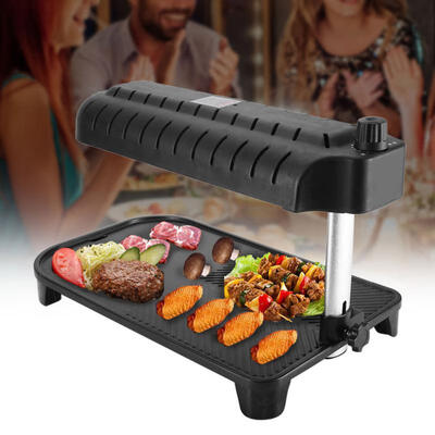 

Greensen 3D Infrared Heating Electric Smokeless BBQ Grill Indoor Non-Stick Barbecue Griddle Table Grill
