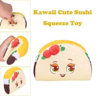 

Gotoamei Kawaii Cute Sushi Slow Rising Scented Squeeze Relieve Stress Toy