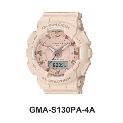 

Casio G-Shock GMA-S130PA-4A Casual Watch Waterproof Sports Watch With Step Tracker