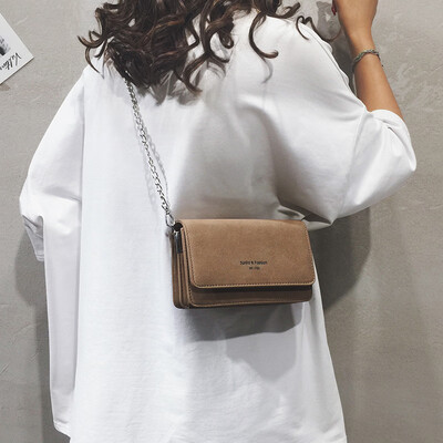 

Ins super fire bag 2019 new wave French small bag oceanic chain bag summer small fresh messenger bag