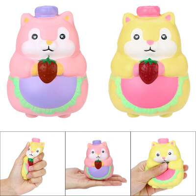 

Gotoamei Favorite Squirrel Scented Squishies Slow Rising Squeeze Toys Stress Reliever Toy