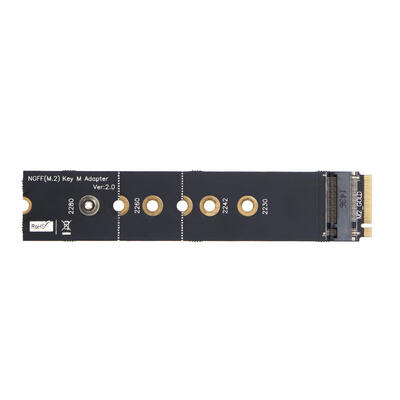 

Flexiable PCB PCI-e M2 NGFF  Key Extender Adapter Converter with Screws
