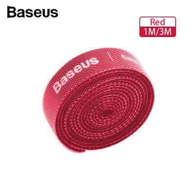 

Baseus Cable Organizer Winder Cable Clip For iPhone Lightning Micro Usb Type c Wire Management&Organizer 4 Size