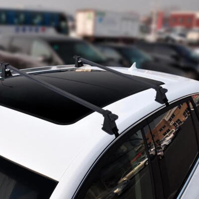 

Ktaxon 1 Pair 48" Universal Suv Iron Roof Top Rail Rack Cross Bars Luggage Carrier