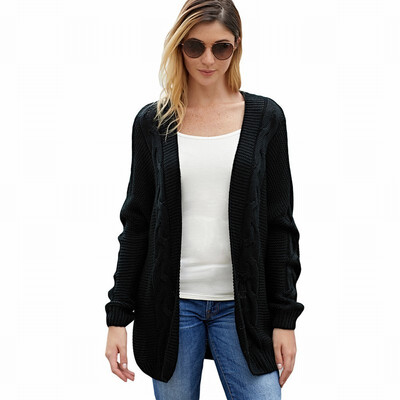 

Sweater coat womens long sleeve knit cardigan sweater