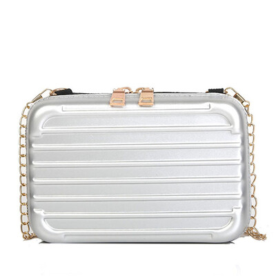 

Tailored Women Fashion Leisure Mini Chain Suitcase single-shoulder Bag Messenger Bags