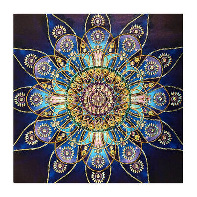 

5D DIY Special-shaped Diamond Painting Dreamy Flower Cross Stitch Craft Kit