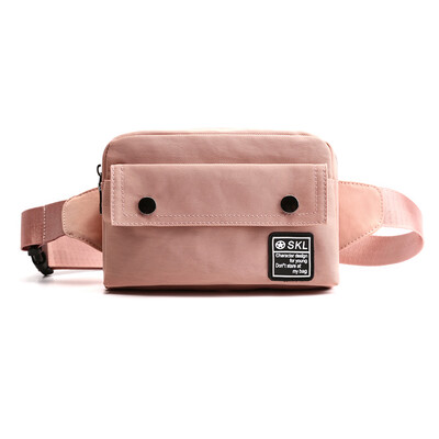 

Pocket womens fashion high-volume fashion shoulder Messenger bag canvas chest bag portable mobile phone business bag