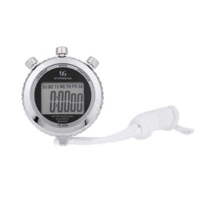 

Chronograph Metal Digital Timer Stopwatch Sports Counter Waterproof Stopwatch