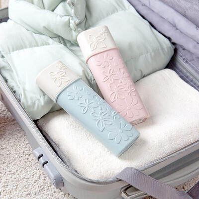 

Portable Toothbrush Toothpaste Case Storage Box Holder Organizer Wash Cup for Travel Bathroom Products Supplies