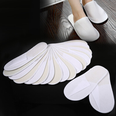 

Slippers10 PairsLot Disposable Guest Slippers Travel Hotel Slippers SPA Slipper Shoes Comfortable New