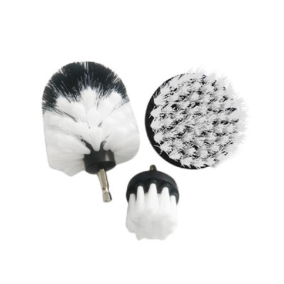 

3Pcs Power Scrubber Brush Set Drill Scrubber Cleaning Brush for Car Furniture Carpet