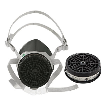

STRONG ST-FDX Half Face Gas Mask Respirator Activated Carbon Mask Organic Acid Vapor Gas Filter Cartridge Personal Protective Equi
