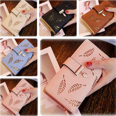 

Fashion Women Lady PU Leather Clutch Wallet Long Card Holder Purse Handbag