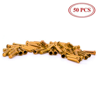 

50pcs Repair Tool Bicycle Parts Brake Shifter Derailleur Inner Cable End Cap Crimps Multifunction Accessory