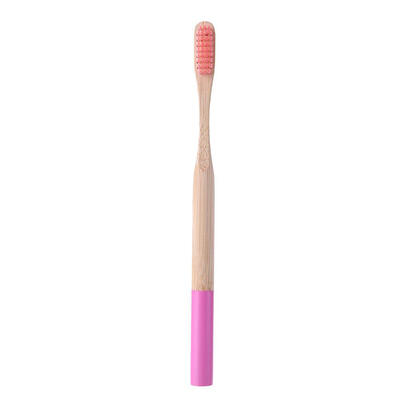

Multicolor Eco-Friendly Bamboo Toothbrush Soft Bristle Child Toothbrushes