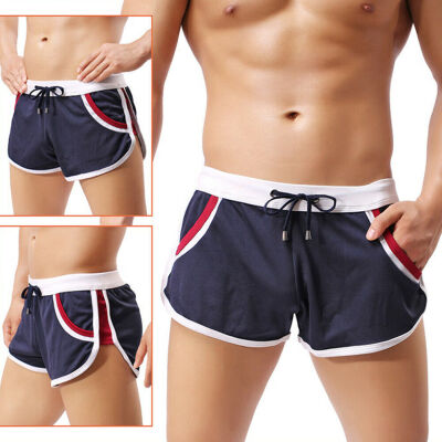 

Mens Summer Breathable Pocket Shorts Gym Sports Running Casual Short Pants