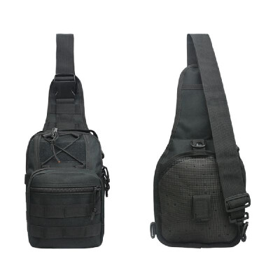 

Outdoor Sports Cycling Bag Waterproof Chest Waist Strap Bag Camouflage Tactics Shoulder Pouch Backpack