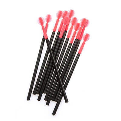 

〖Follure〗100Pcs Disposable Silicone Eyelash Brushes Makeup Wands Mascara Wands