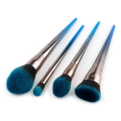 

〖Follure〗New 4Pcs Diamond Makeup Brush Set Big Fish Tail Foundation Powder Brushs