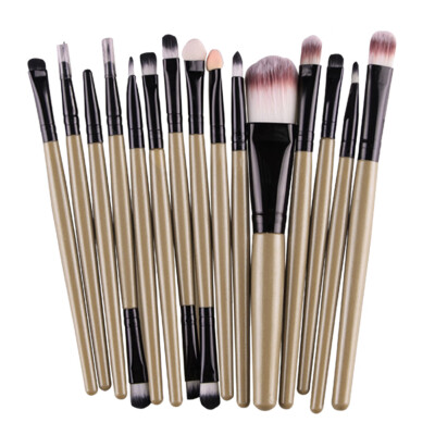 

15pcs Eye Shadow Makeup Brush Set Eyes Make Up Eyebrow Cosmetic Brushes