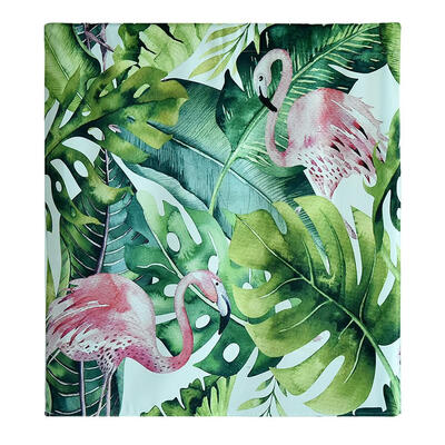 

Japanese Digital Printed Short Sheer Kitchen Doorway Curtains Home Decor