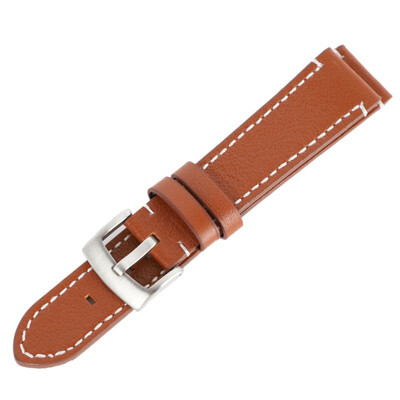 

18 20 22 24mm Man Women Leather Wrist Watch Band Strap Belt Wathes Band Brown Black erkek kol saati Strap