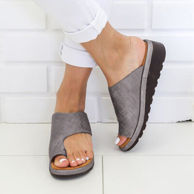 

Rose Womens Fashion Flats Wedges Open Toe Ankle Beach Shoes Roman Slippers Sandals