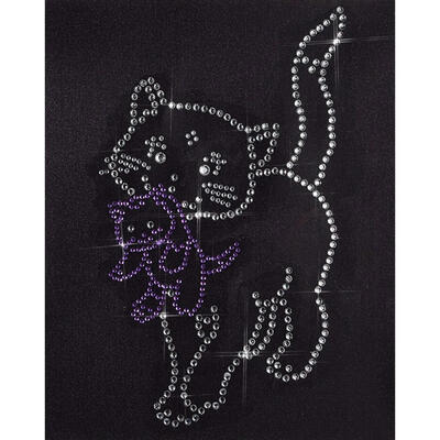

5D DIY Fluorescent Diamond Painting Cute Cat Cross Stitch Embroidery Mosaic