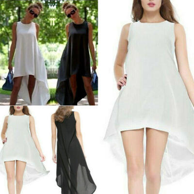

Womens Long Chiffon Sleeveless Cocktail Formal Party Prom Ball Gown Maxi Dress