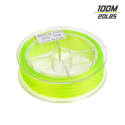 

100M 20LBS Braided Nylon Fly Line Fly Fishing Backing Line