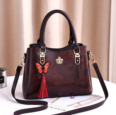 

2019 spring new European&American big bag shoulder bag fashion handbag diagonal bag fashion handbag