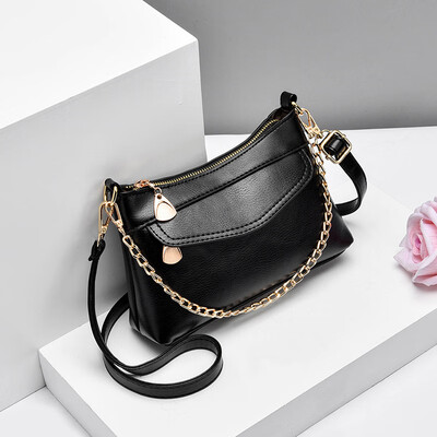 

2019 new style with the same trend of fashion handbags elegant shoulder diagonal bag casual handbag retro bag