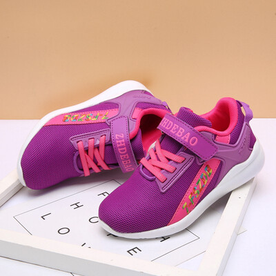 

Mens&girls shoes summer hollow net shoes soft bottom student princess shoes breathable large childrens casual sports shoes