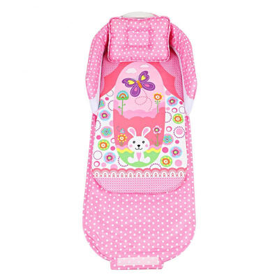 

Greensen Cartoon Print Portable Baby Crib Music Light Newborn Folding Travel Bed with Pillow