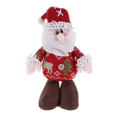 

Christmas Santa Snowman Elk Standing Dolls Xmas Decoration Kids Gift