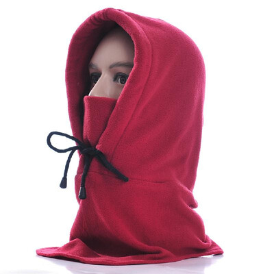 

Cycling cap winter windproof cap outdoor sports bib cold thickening hood CS mask fleece warm hat light