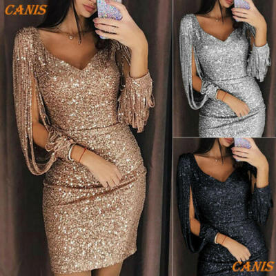 

Fashion Sexy Women Sleeveless Bandage Bodycon Party Cocktail Club Mini Dress AU