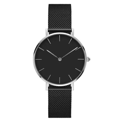 

RM Fashion Luxury Women Watch Stainless Steel Analog Quartz Wristwatch