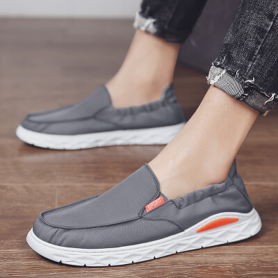 

Summer one foot lazy cloth shoes mens casual beanie tide shoes wild trend breathable old Beijing cloth shoes mens shoes