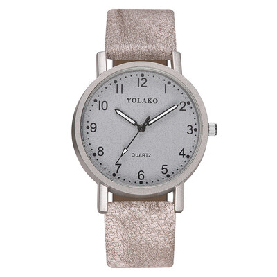 

Fashion Women Romantic Pink Dial Wrist Watch Leather Strap Designer High Quality Ladies Clock Simple Dress Gfit Montre Femme