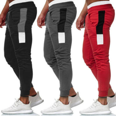 

Men Long Casual Sport Pants Gym Slim Fit Trousers Running Joggers Gym Sweatpants