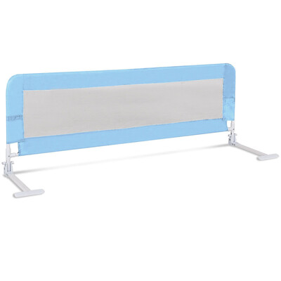 

59" Breathable Baby Children Toddlers Bed Rail-Blue