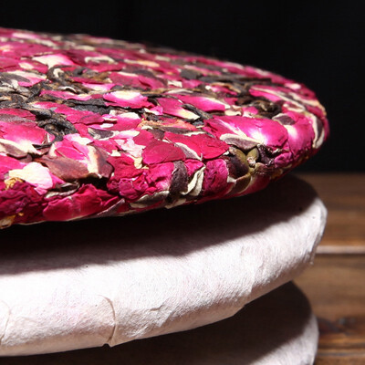 

Rose Tea Cake 357g Rose Black Tea Yunnan Rose Tea Cake Black Tea