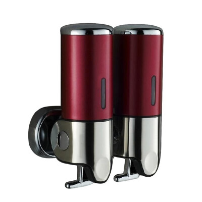 

Double Wall Mount Shower Pump Shampoo&Soap Dispensers Stainless Steel