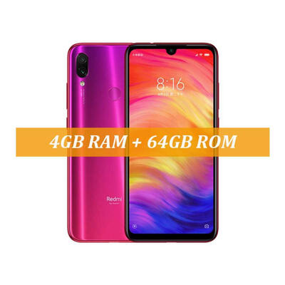 

Global Xiaomi Redmi Note 7 Smartphone With 4GB 64GB 48MP Camera QC 40 Fast Charge 63 Inch FHD Screen Phone