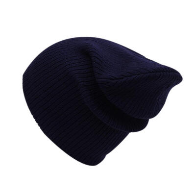 

Unisex Women Men Cap Solid Color Warm Hat Skullies Knitted Beanie Cap