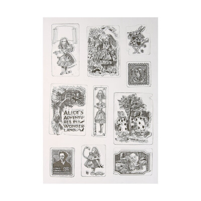 

Transparent Clear Stamp DIY Silicone Seals Scrapbooking Card 18